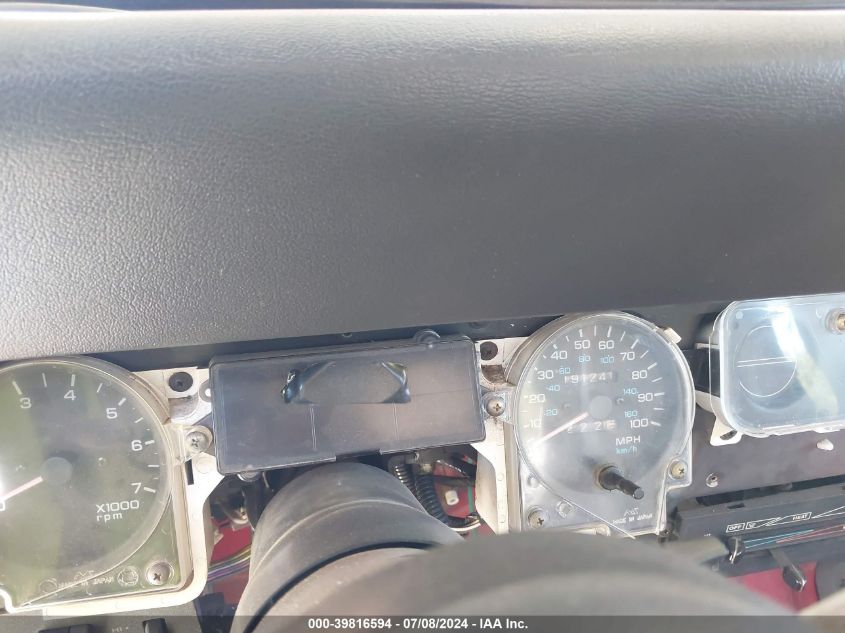 1993 Jeep Wrangler / Yj VIN: 1J4FY29S1PP226904 Lot: 39816594