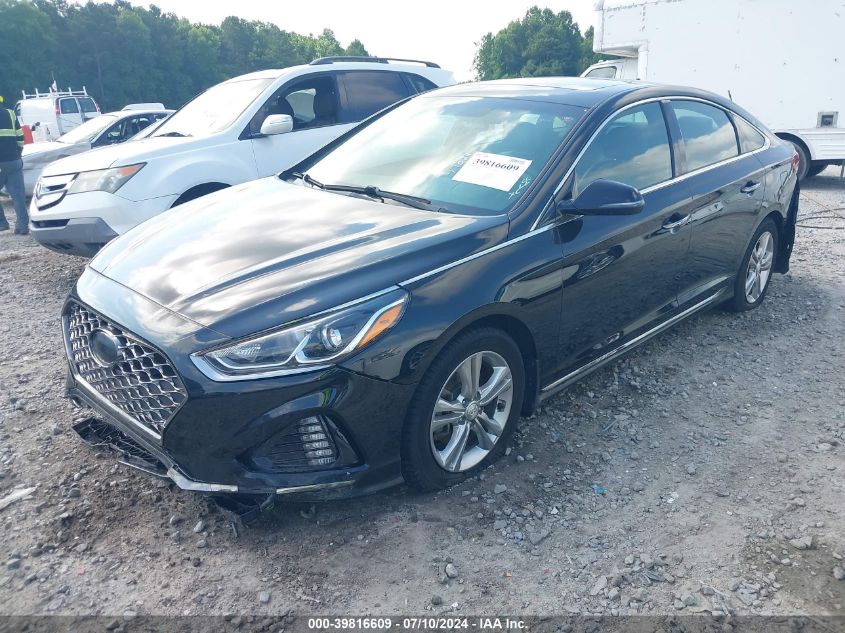 5NPE34AF8JH694321 2018 HYUNDAI SONATA - Image 2