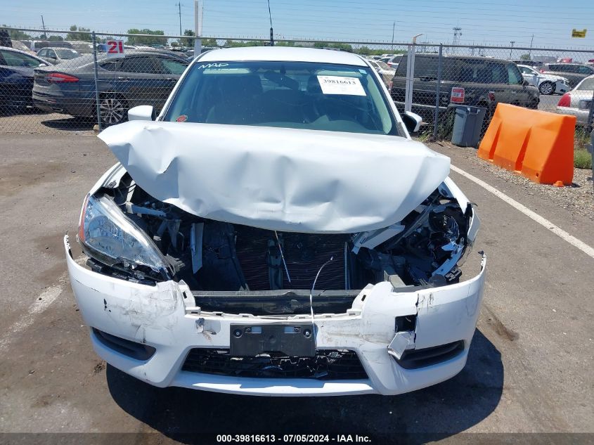 2015 Nissan Sentra Sv VIN: 3N1AB7AP8FY349699 Lot: 39816613