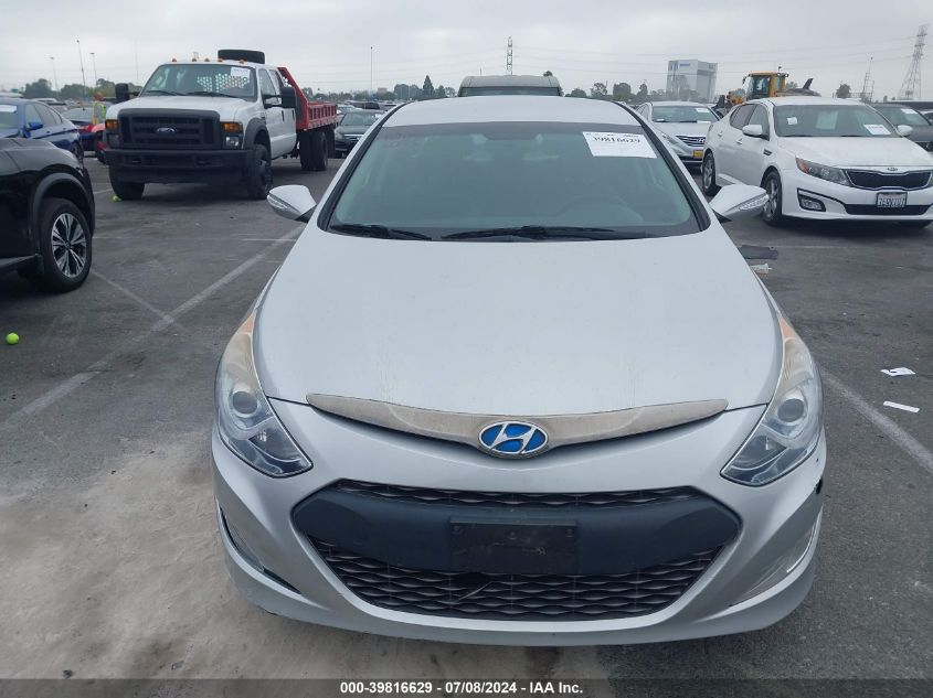 2011 Hyundai Sonata Hybrid VIN: KMHEC4A45BA017584 Lot: 39816629