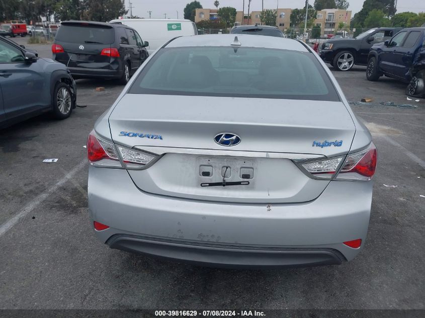2011 Hyundai Sonata Hybrid VIN: KMHEC4A45BA017584 Lot: 39816629