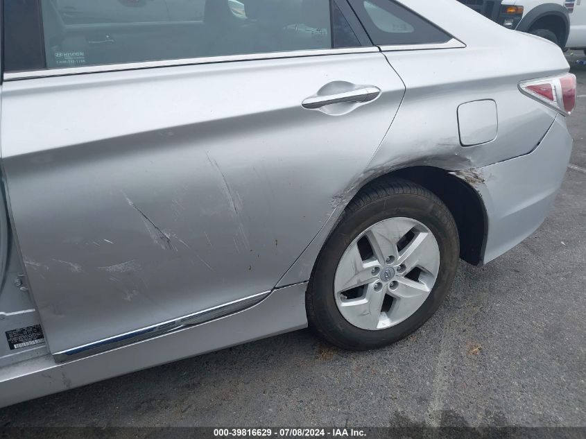 2011 Hyundai Sonata Hybrid VIN: KMHEC4A45BA017584 Lot: 39816629