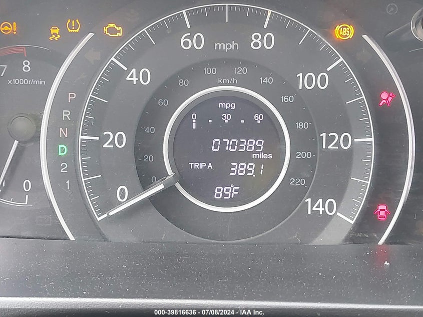 2014 Honda Cr-V Ex VIN: 5J6RM4H56EL002516 Lot: 39816636