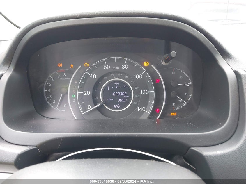 2014 Honda Cr-V Ex VIN: 5J6RM4H56EL002516 Lot: 39816636