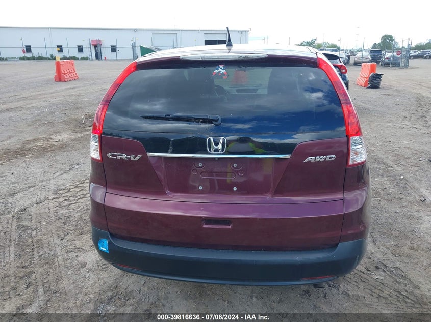 2014 Honda Cr-V Ex VIN: 5J6RM4H56EL002516 Lot: 39816636