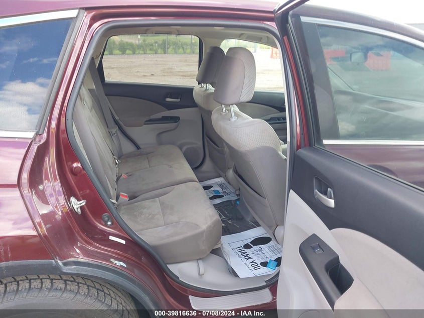 2014 Honda Cr-V Ex VIN: 5J6RM4H56EL002516 Lot: 39816636