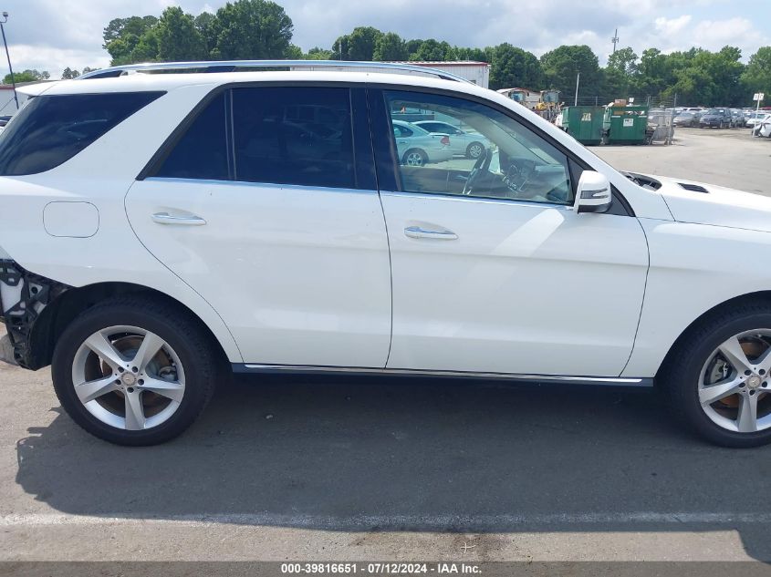 2016 Mercedes-Benz Gle 350 4Matic VIN: 4JGDA5HB0GA714048 Lot: 39816651