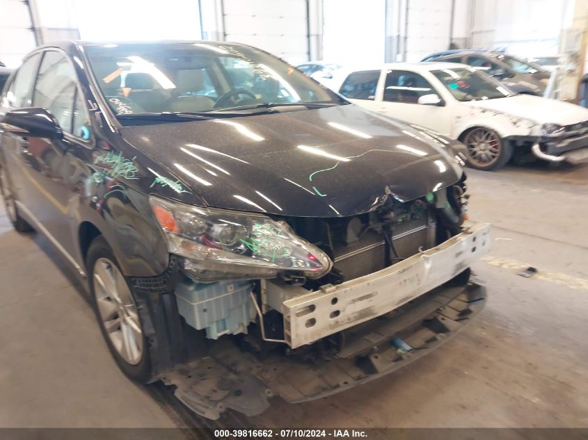 2010 Lexus Hs 250H VIN: JTHBB1BA6A2001558 Lot: 39816662