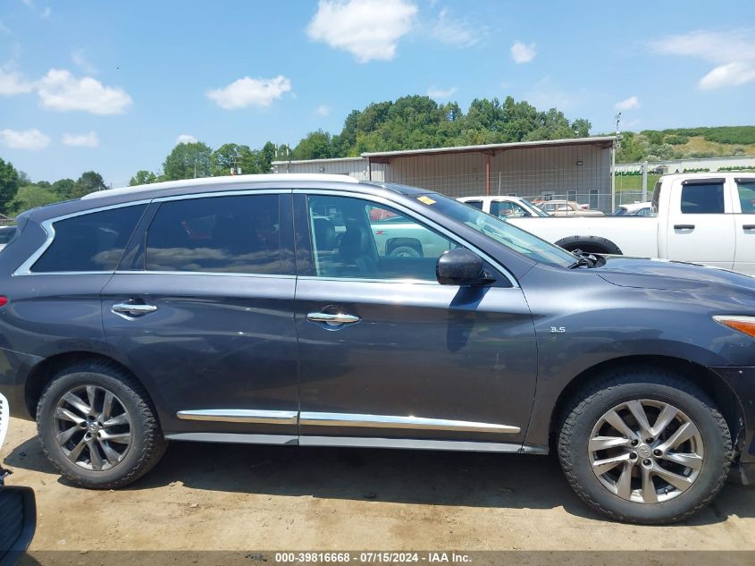 2014 Infiniti Qx60 VIN: 5N1AL0MM2EC525815 Lot: 39816668