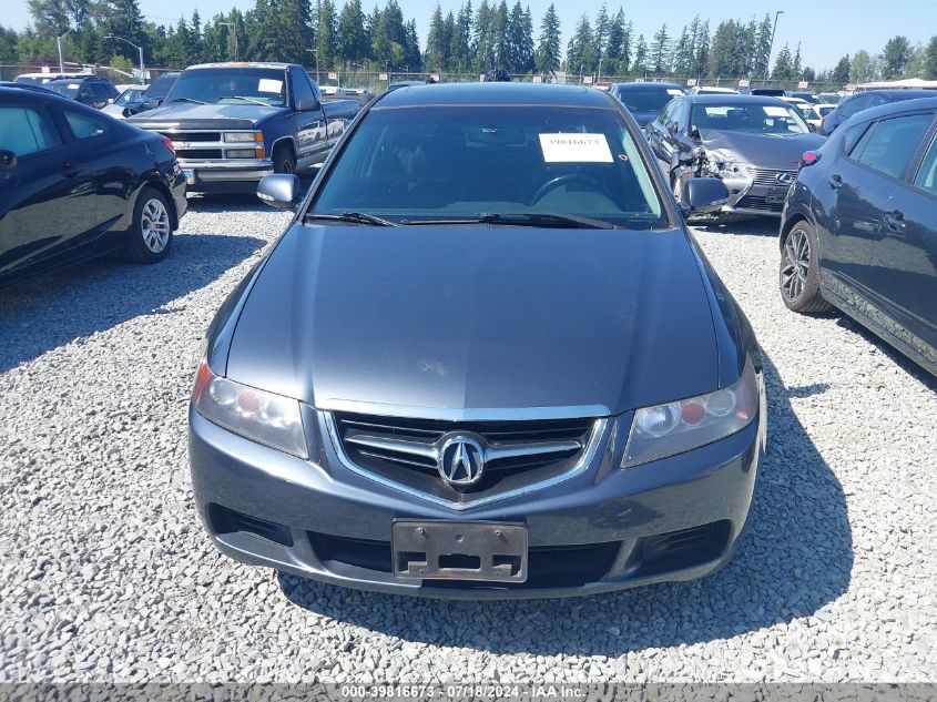 2005 Acura Tsx VIN: JH4CL96905C026875 Lot: 39816673