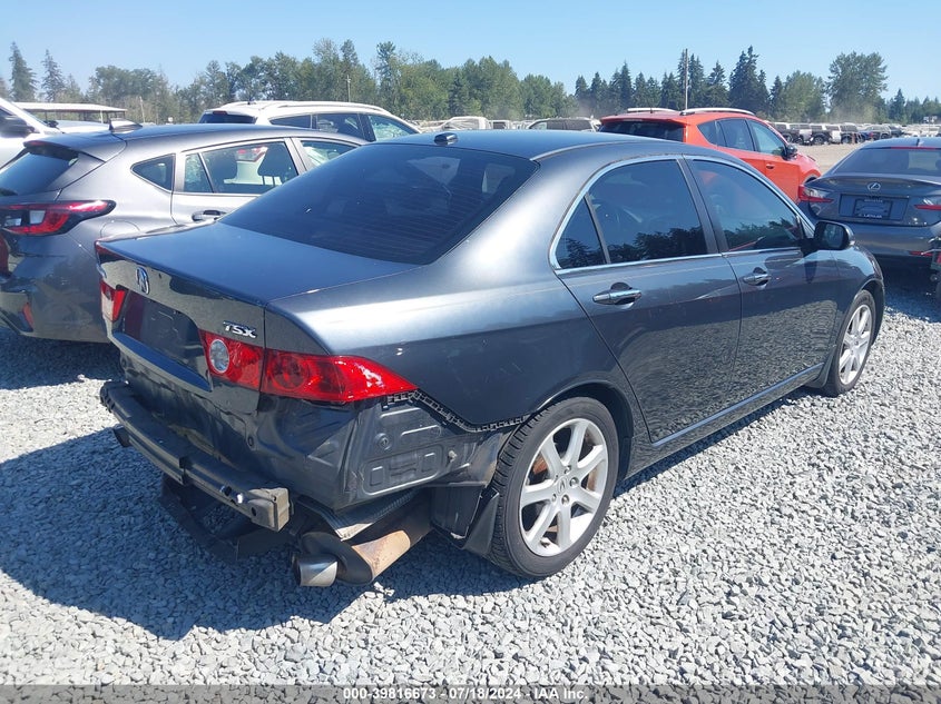 2005 Acura Tsx VIN: JH4CL96905C026875 Lot: 39816673