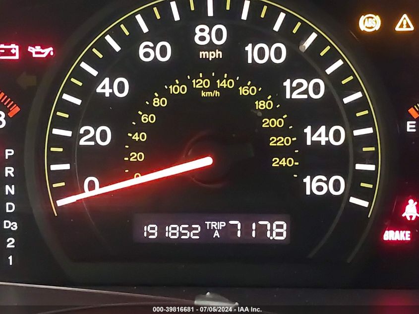 2005 Honda Accord 3.0 Ex VIN: 1HGCM66565A049195 Lot: 39816681