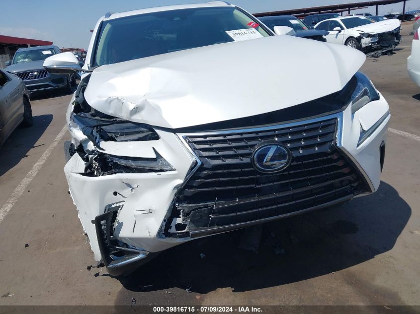 2020 Lexus Nx 300H VIN: JTJGJRDZ7L5010182 Lot: 39816715