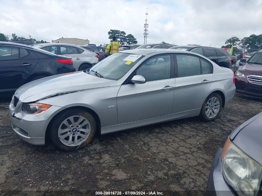 2006 BMW 325I VIN: WBAVB13586KR58326 Lot: 39816728