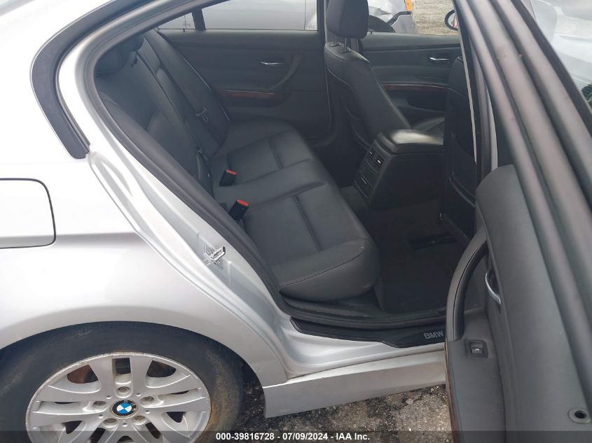 2006 BMW 325I VIN: WBAVB13586KR58326 Lot: 39816728