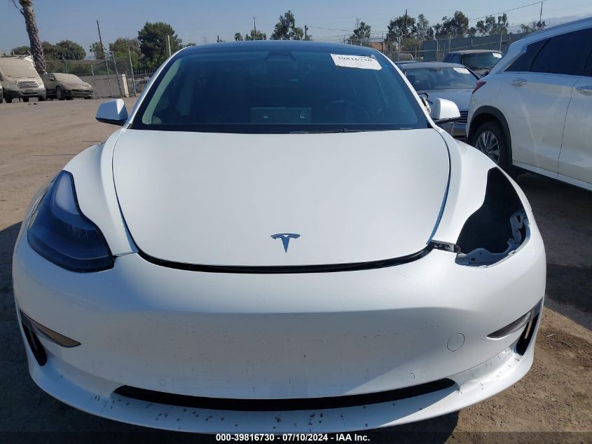 2022 Tesla Model 3 VIN: 5YJ3E1EB7NF351317 Lot: 39816730