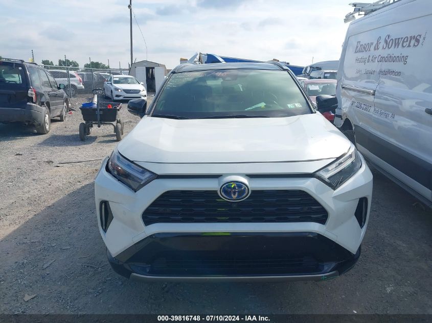 2022 Toyota Rav4 Hybrid Xse VIN: JTME6RFV2NJ020439 Lot: 39816748
