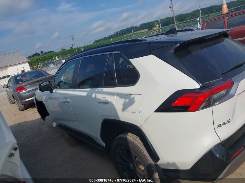 2022 Toyota Rav4 Hybrid Xse VIN: JTME6RFV2NJ020439 Lot: 39816748