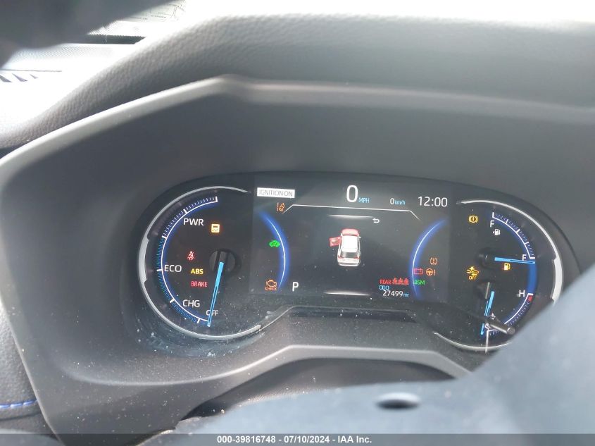 2022 Toyota Rav4 Hybrid Xse VIN: JTME6RFV2NJ020439 Lot: 39816748