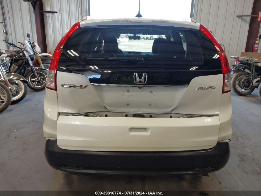 2014 Honda Cr-V Ex-L VIN: 5J6RM4H74EL030705 Lot: 39816774