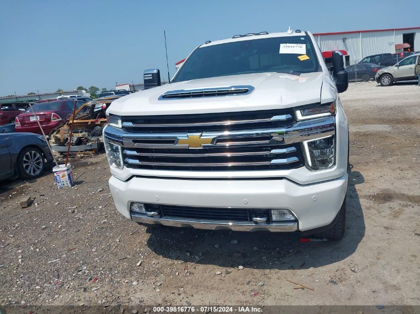 2021 Chevrolet Silverado 2500Hd 4Wd Standard Bed High Country VIN: 1GC4YREY4MF214733 Lot: 39816776