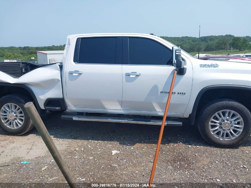 2021 Chevrolet Silverado 2500Hd 4Wd Standard Bed High Country VIN: 1GC4YREY4MF214733 Lot: 39816776