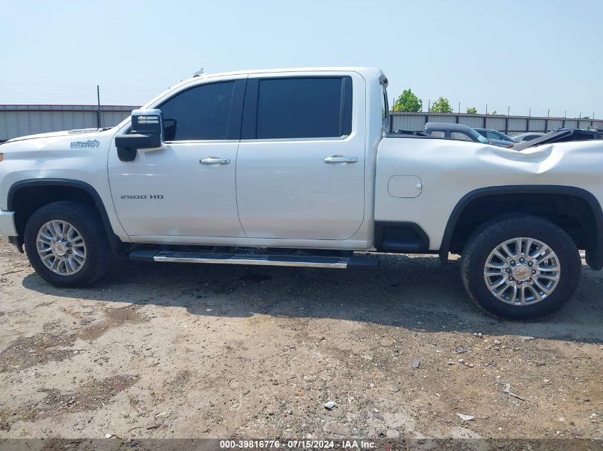 2021 Chevrolet Silverado 2500Hd 4Wd Standard Bed High Country VIN: 1GC4YREY4MF214733 Lot: 39816776