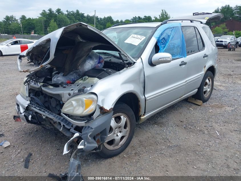 2005 Mercedes-Benz Ml 350 4Matic VIN: 4JGAB57E65A562804 Lot: 39816814