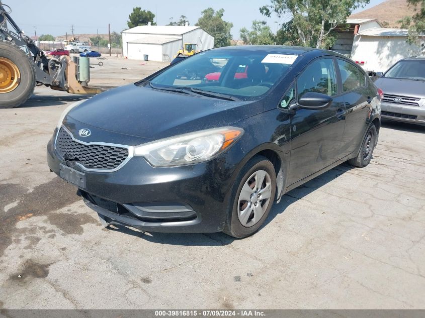 2014 Kia Forte Lx VIN: KNAFK4A67E5124613 Lot: 39816815