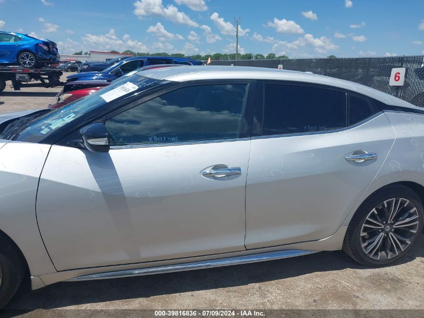 2017 Nissan Maxima 3.5 Sv VIN: 1N4AA6AP1HC399209 Lot: 39816836