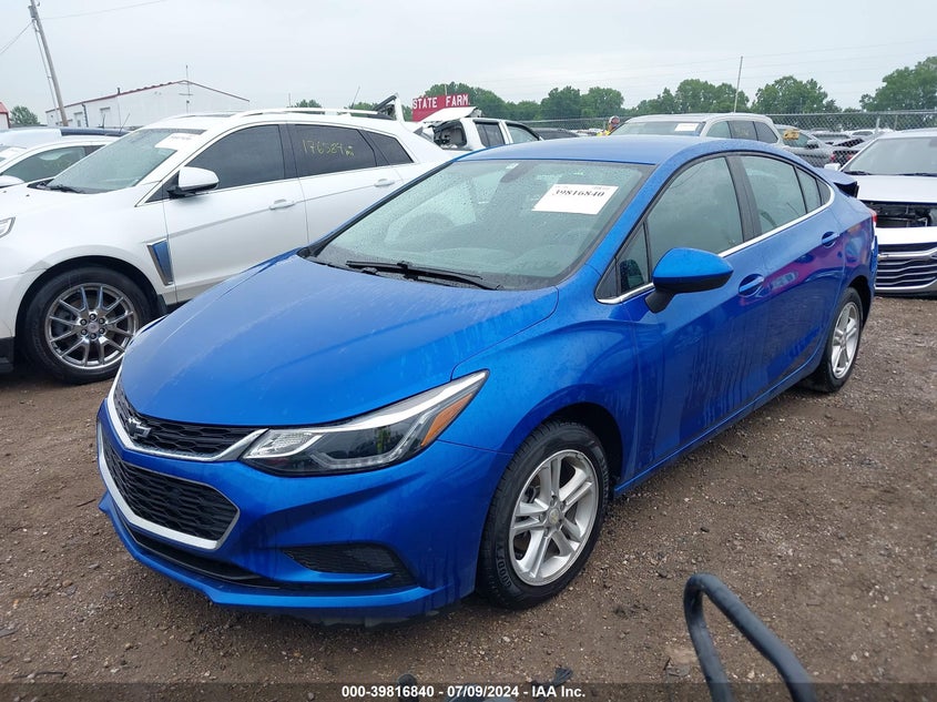 2018 CHEVROLET CRUZE LT AUTO - 1G1BE5SM0J7234776