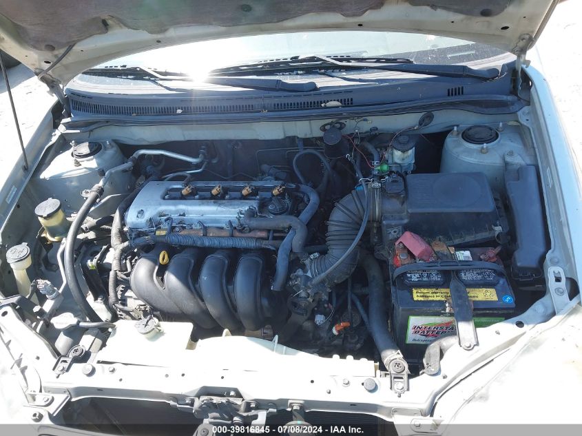 2004 Toyota Corolla Ce VIN: 1NXBR32E94Z260772 Lot: 39816845