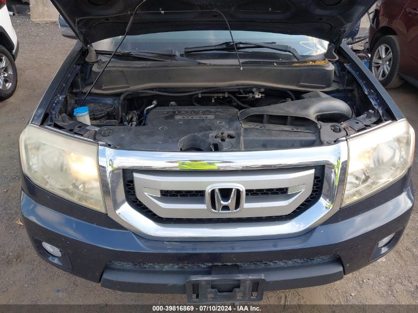 2010 Honda Pilot Ex VIN: 5FNYF4H48AB001075 Lot: 39816869