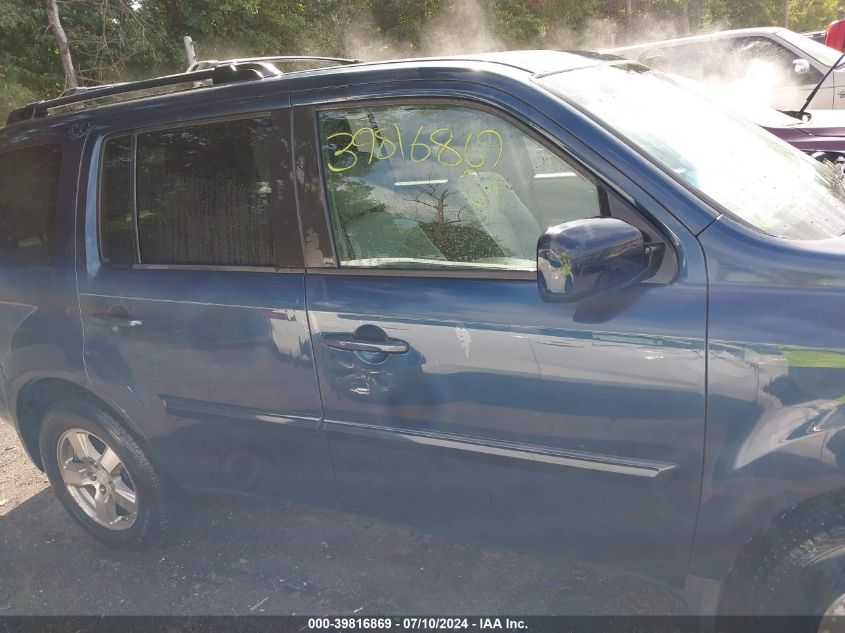 2010 Honda Pilot Ex VIN: 5FNYF4H48AB001075 Lot: 39816869