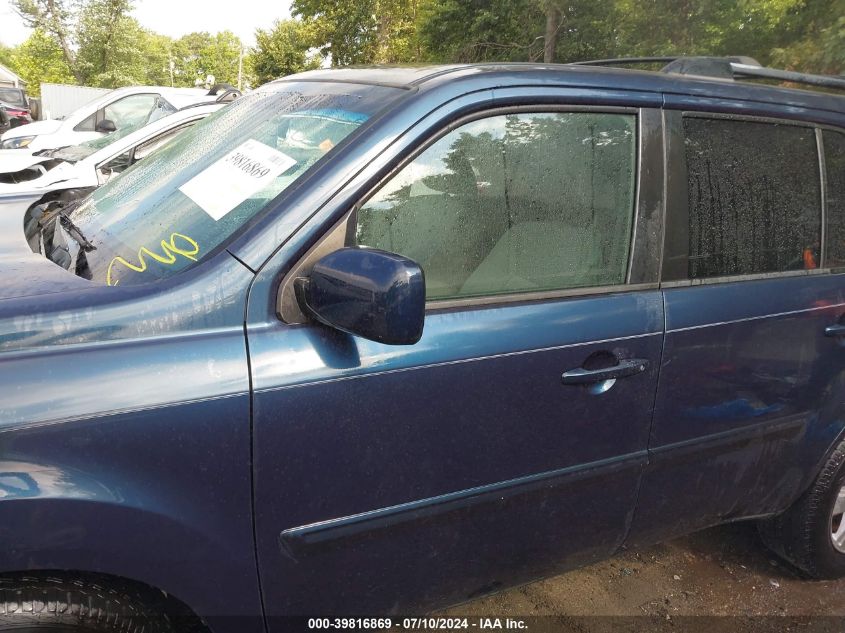 2010 Honda Pilot Ex VIN: 5FNYF4H48AB001075 Lot: 39816869