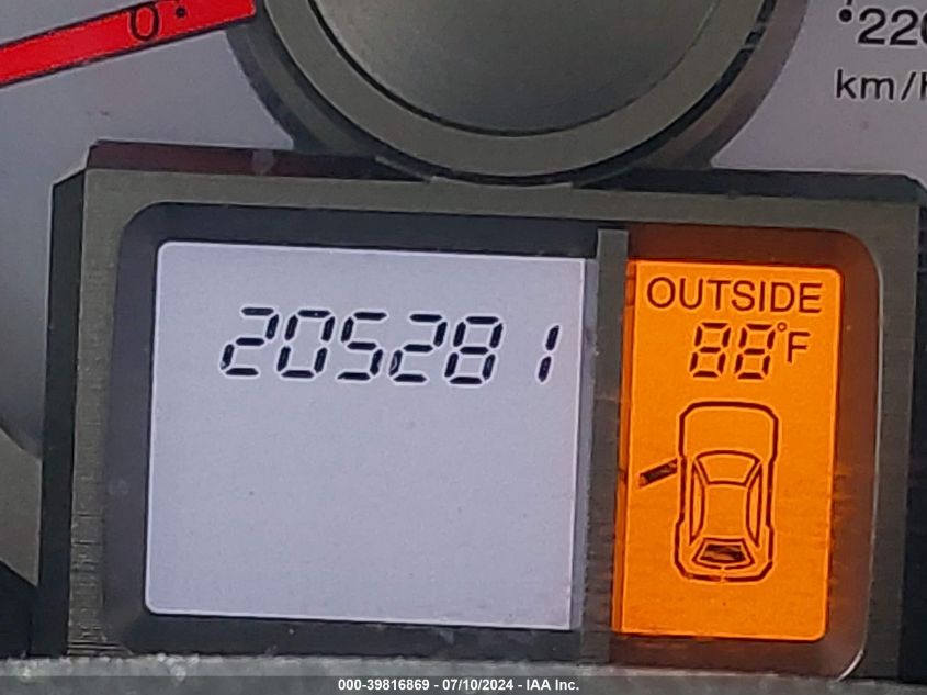 2010 Honda Pilot Ex VIN: 5FNYF4H48AB001075 Lot: 39816869