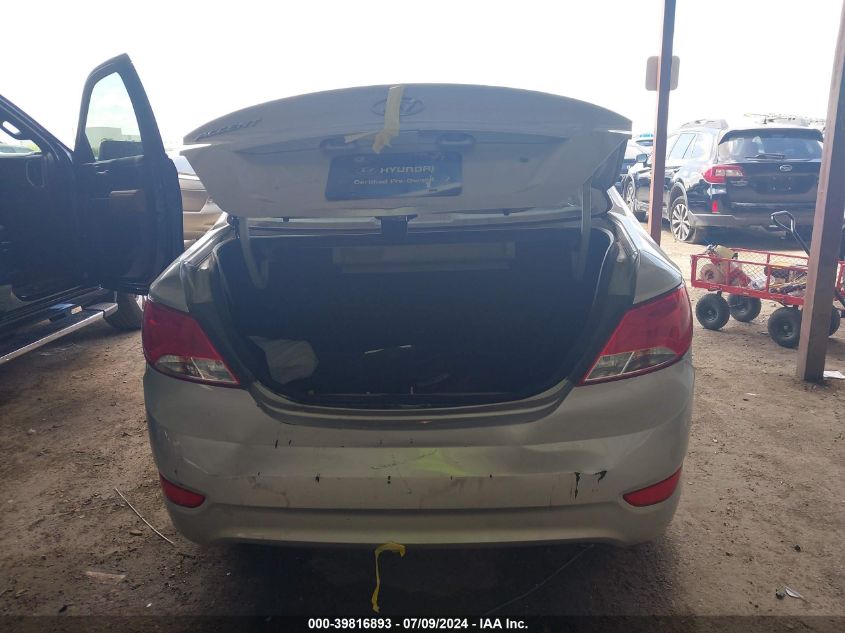 2015 Hyundai Accent Gls VIN: KMHCT4AE1FU835771 Lot: 39816893