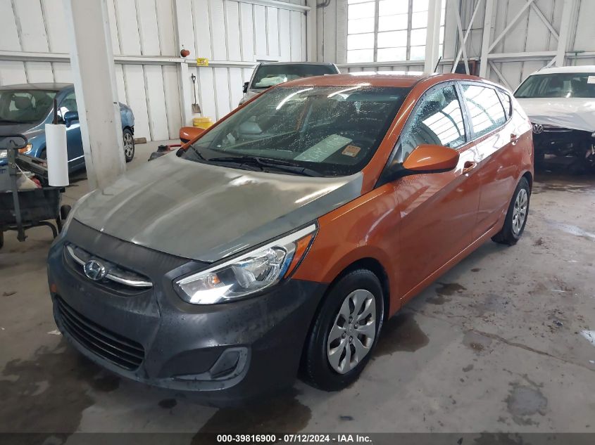 KMHCT5AE6HU306390 2017 HYUNDAI ACCENT - Image 2