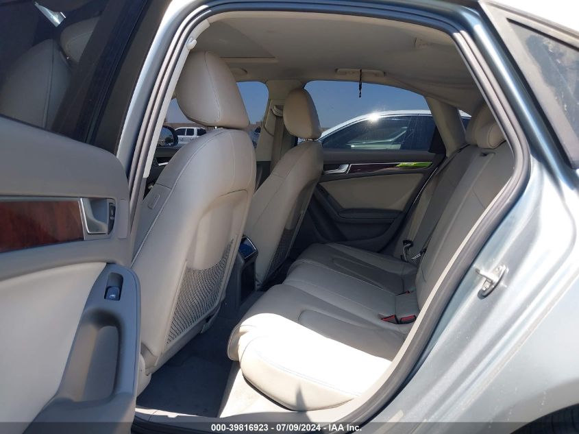 2011 Audi A4 Premium VIN: WAUAFAFL5BN052155 Lot: 39816923