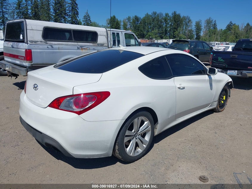 2011 Hyundai Genesis 2.0T VIN: KMHHT6KD2BU046742 Lot: 39816927