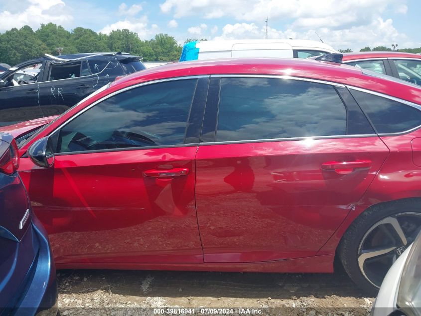 2021 Honda Accord Sport VIN: 1HGCV1F37MA089167 Lot: 39816941