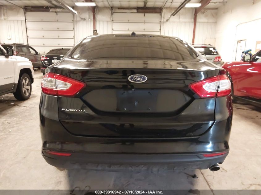 2016 Ford Fusion S VIN: 3FA6P0G74GR239124 Lot: 39816942