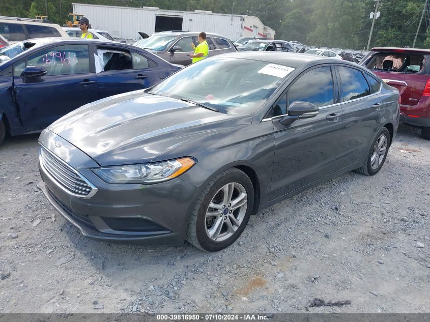 2018 Ford Fusion Se VIN: 3FA6P0HD1JR273484 Lot: 39816950