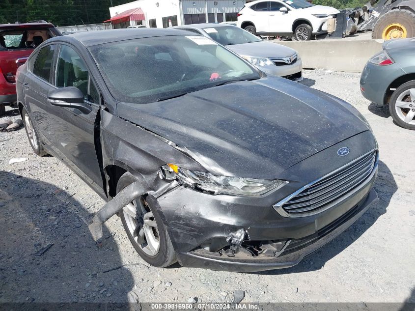 2018 Ford Fusion Se VIN: 3FA6P0HD1JR273484 Lot: 39816950