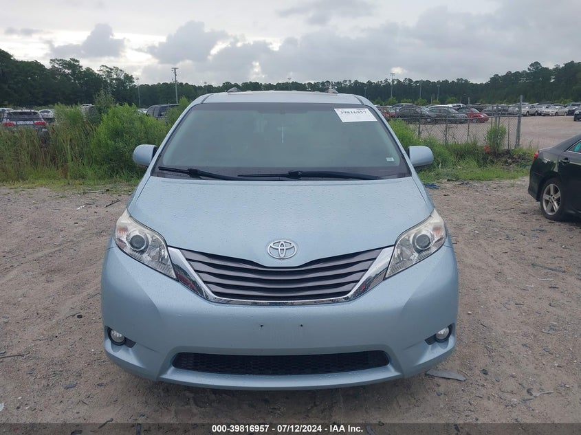 2016 Toyota Sienna Xle 8 Passenger VIN: 5TDYK3DC1GS750792 Lot: 39816957