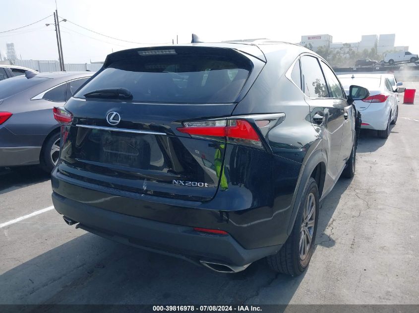 2017 Lexus Nx 200T VIN: JTJYARBZ8H2080502 Lot: 39816978