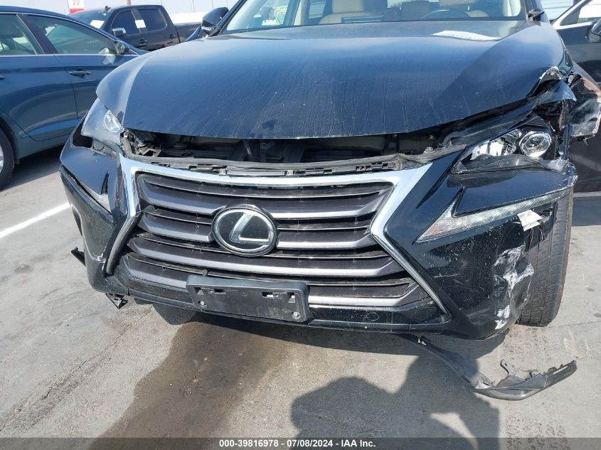 2017 Lexus Nx 200T VIN: JTJYARBZ8H2080502 Lot: 39816978