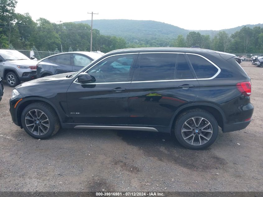 2017 BMW X5 xDrive35I VIN: 5UXKR0C30H0V77125 Lot: 39816981