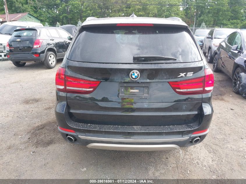 2017 BMW X5 xDrive35I VIN: 5UXKR0C30H0V77125 Lot: 39816981