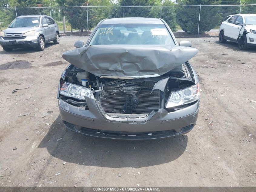 2010 Hyundai Sonata Gls VIN: 5NPET4AC1AH650814 Lot: 39816983